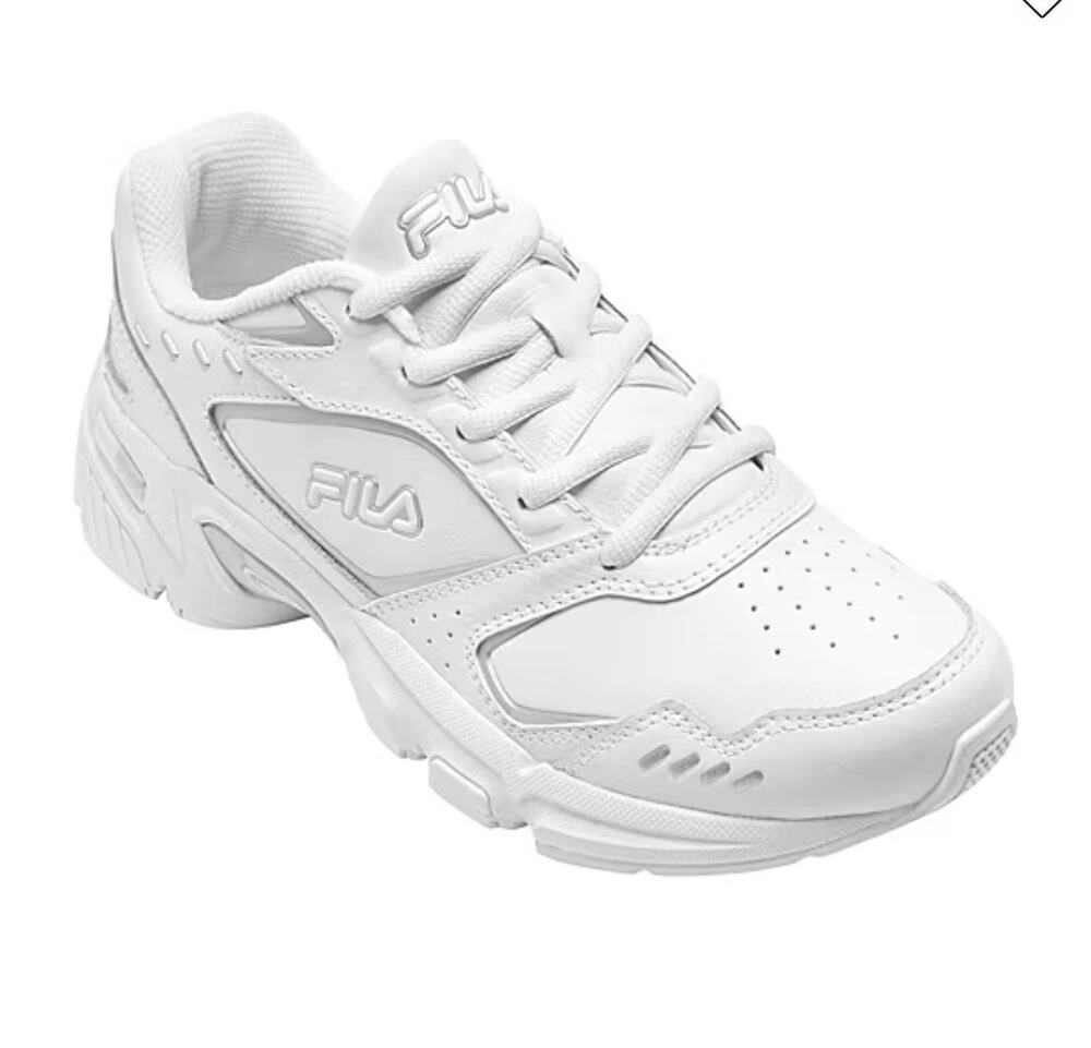 NEW! FILA Memory Decimus Size 6 Womens Training Shoes Sneakers White